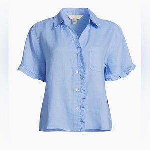 Lilly Pulitzer Light Blue Button Down Shirt